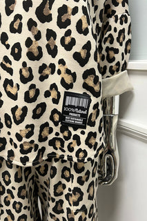 Leopard Print Loungewear Co-Ord Set