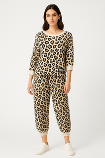 Leopard Print Loungewear Co-Ord Set