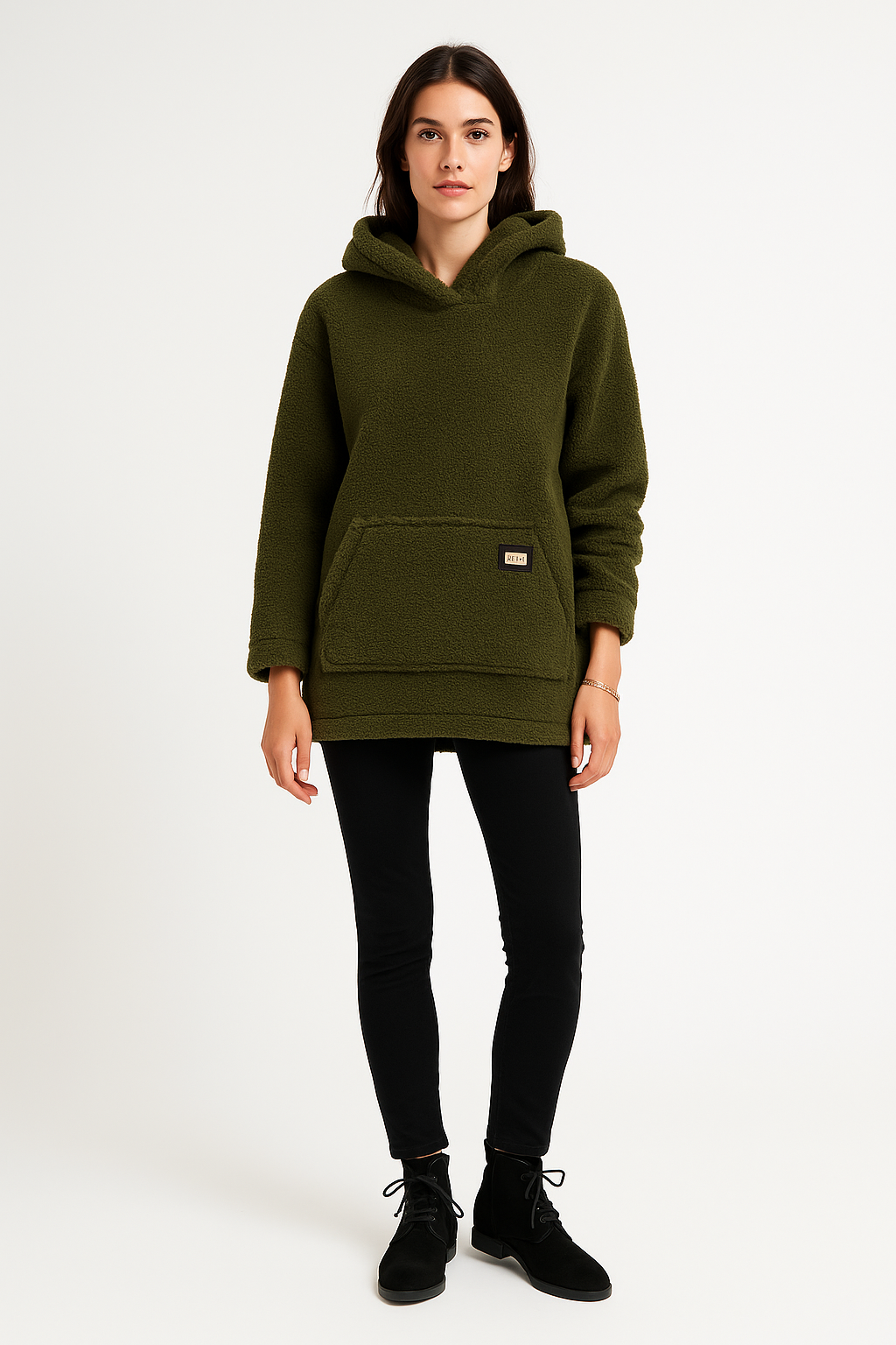 fleece hoodie — ultra-soft, cozy, and relaxed fit