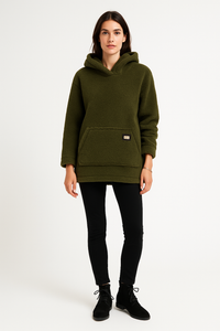 fleece hoodie — ultra-soft, cozy, and relaxed fit