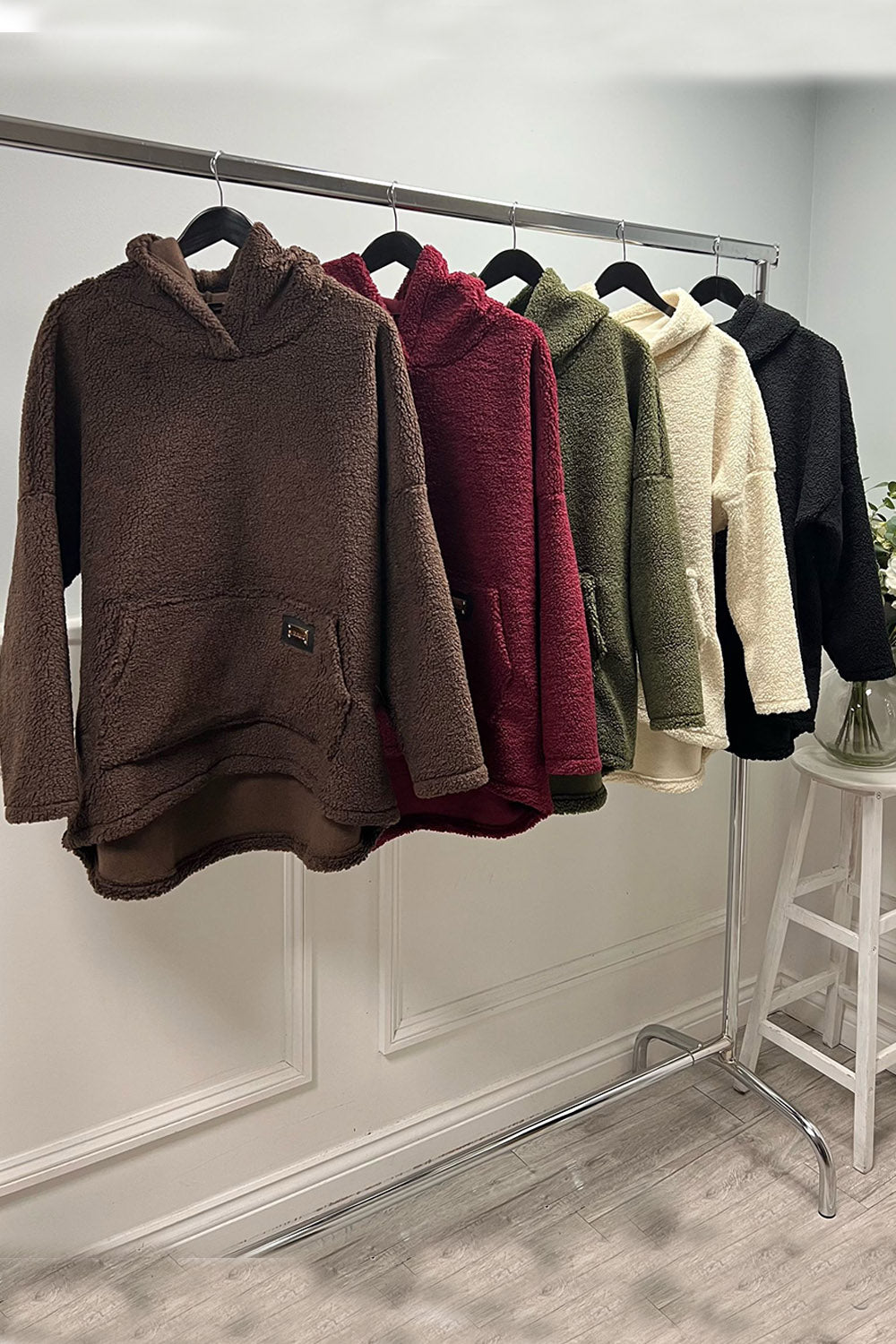 fleece hoodie — ultra-soft, cozy, and relaxed fit