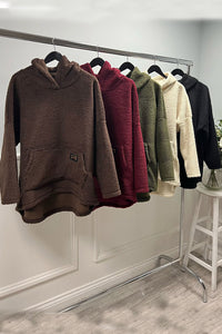 fleece hoodie — ultra-soft, cozy, and relaxed fit