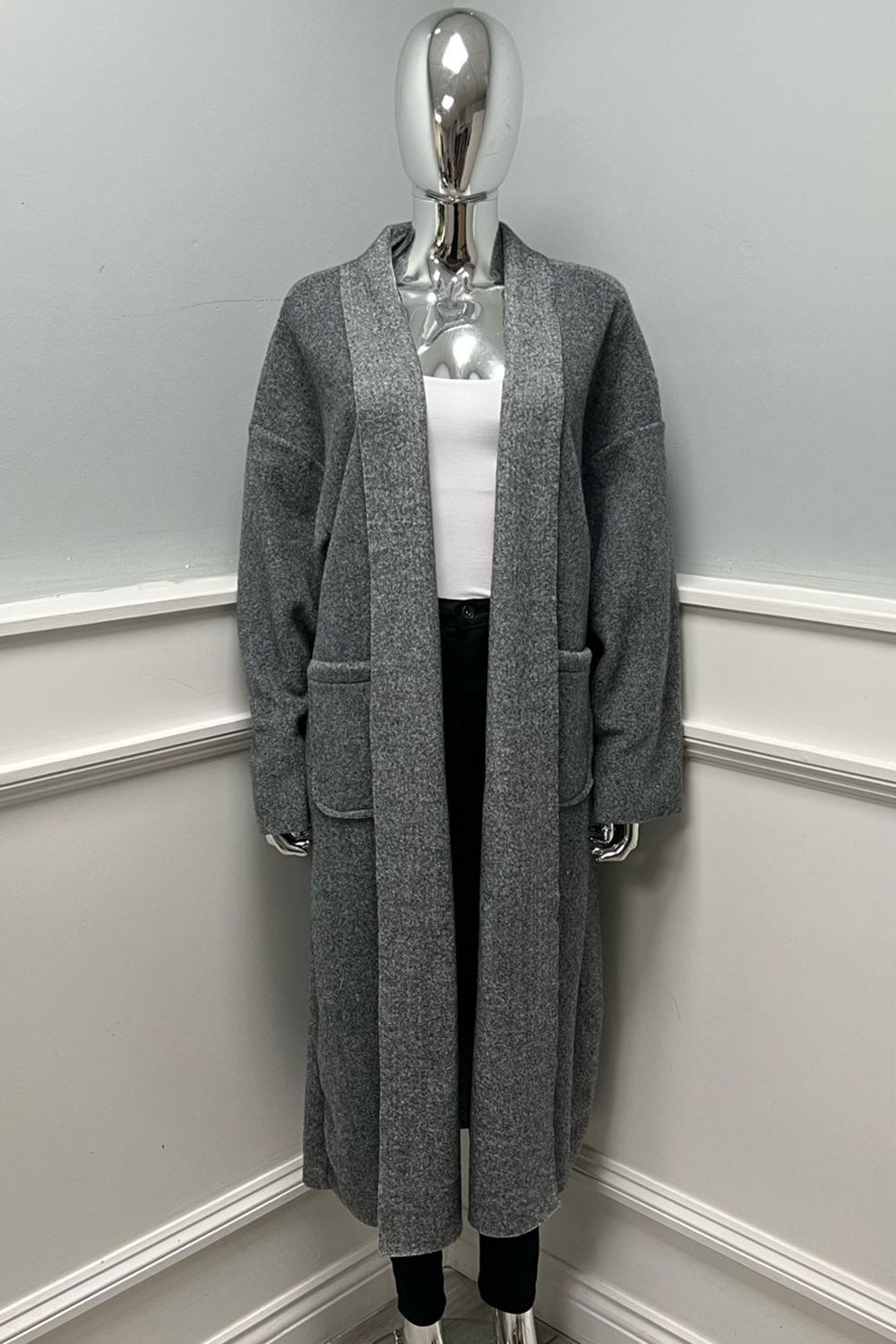 Oversized Two Pocket Coat