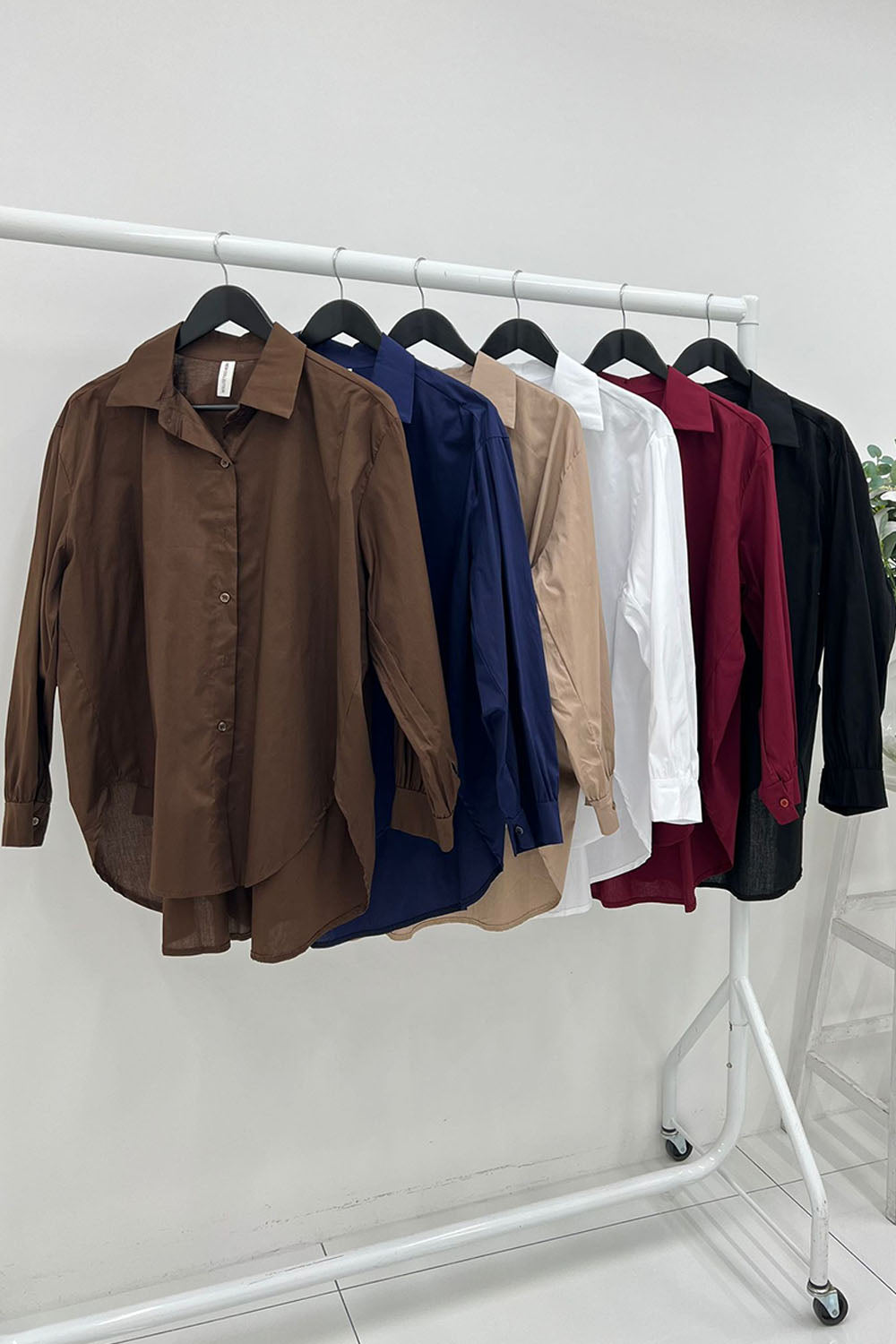 100% Cotton, High Low Shirt