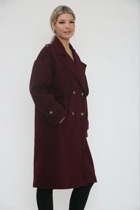 Button Detailed, Two Pocket Coat