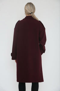 Button Detailed, Two Pocket Coat