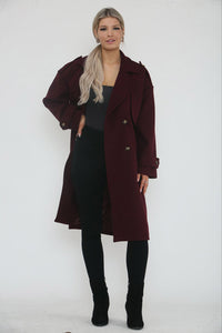 Button Detailed, Two Pocket Coat