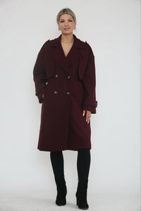 Button Detailed, Two Pocket Coat