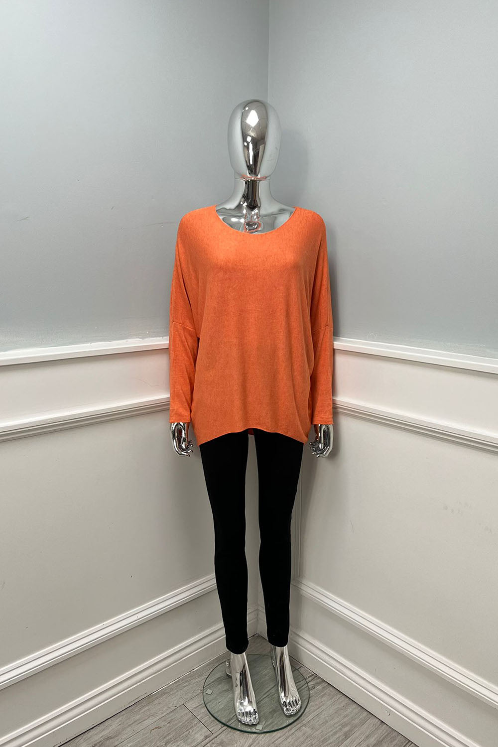 Super Soft, Round Neck, Viscose & Nylon Contrast, Light Knitted Jumper