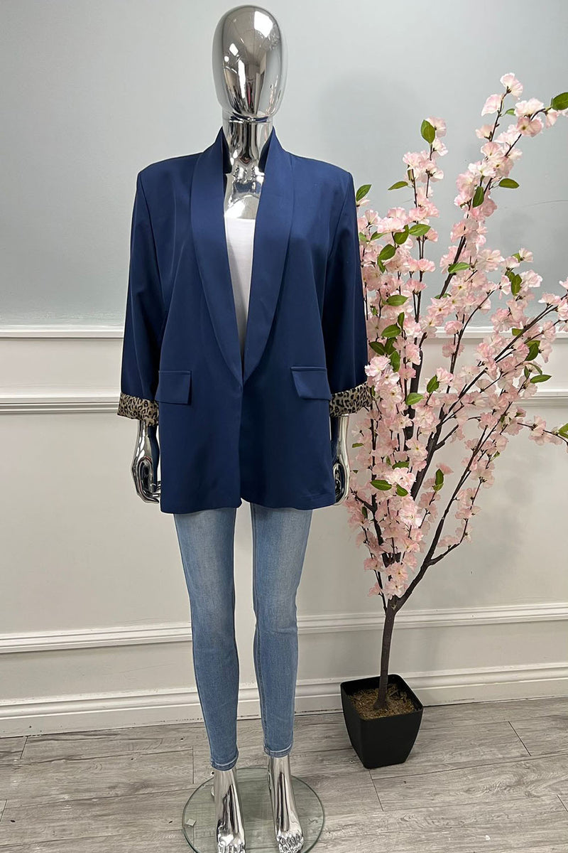 Collared, Two Pocket Detailed, Double Layered Blazer