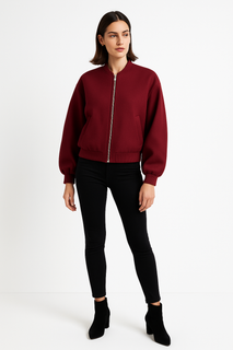 Elasticated Cuff & Hem, Two Pocket Bomber Jacket
