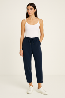 Elasticated Waist, Drawstring Detailed, Two Pocket Trouser