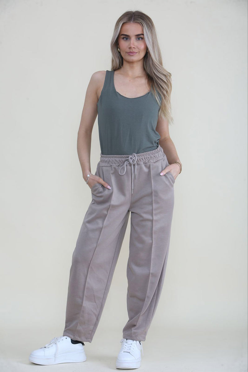 Elasticated Waist, Drawstring Detailed, Two Pocket Trouser