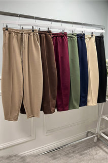 Elasticated Waist, Drawstring Detailed, Two Pocket Trouser