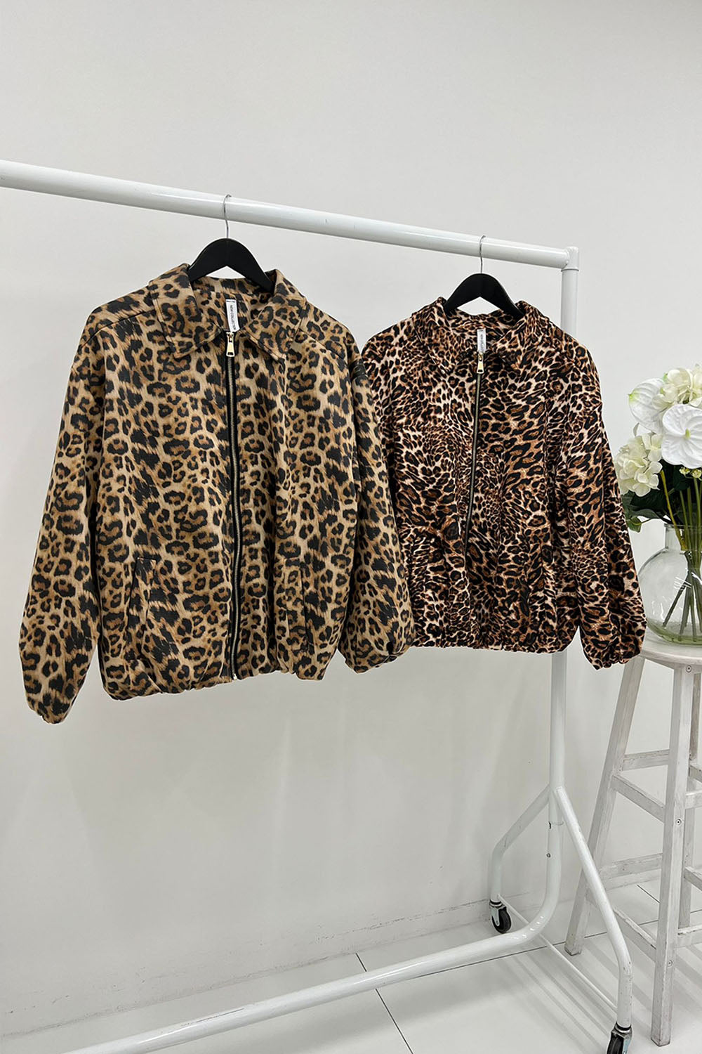 Double Layered, Two Pocket Suede Bomber Jacket