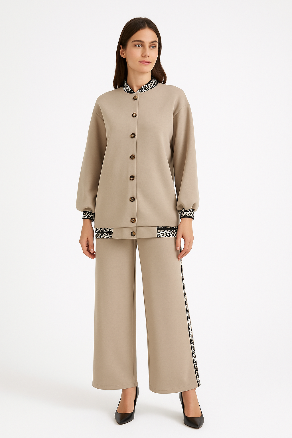 Full-sleeve Two-Piece Lounge Set