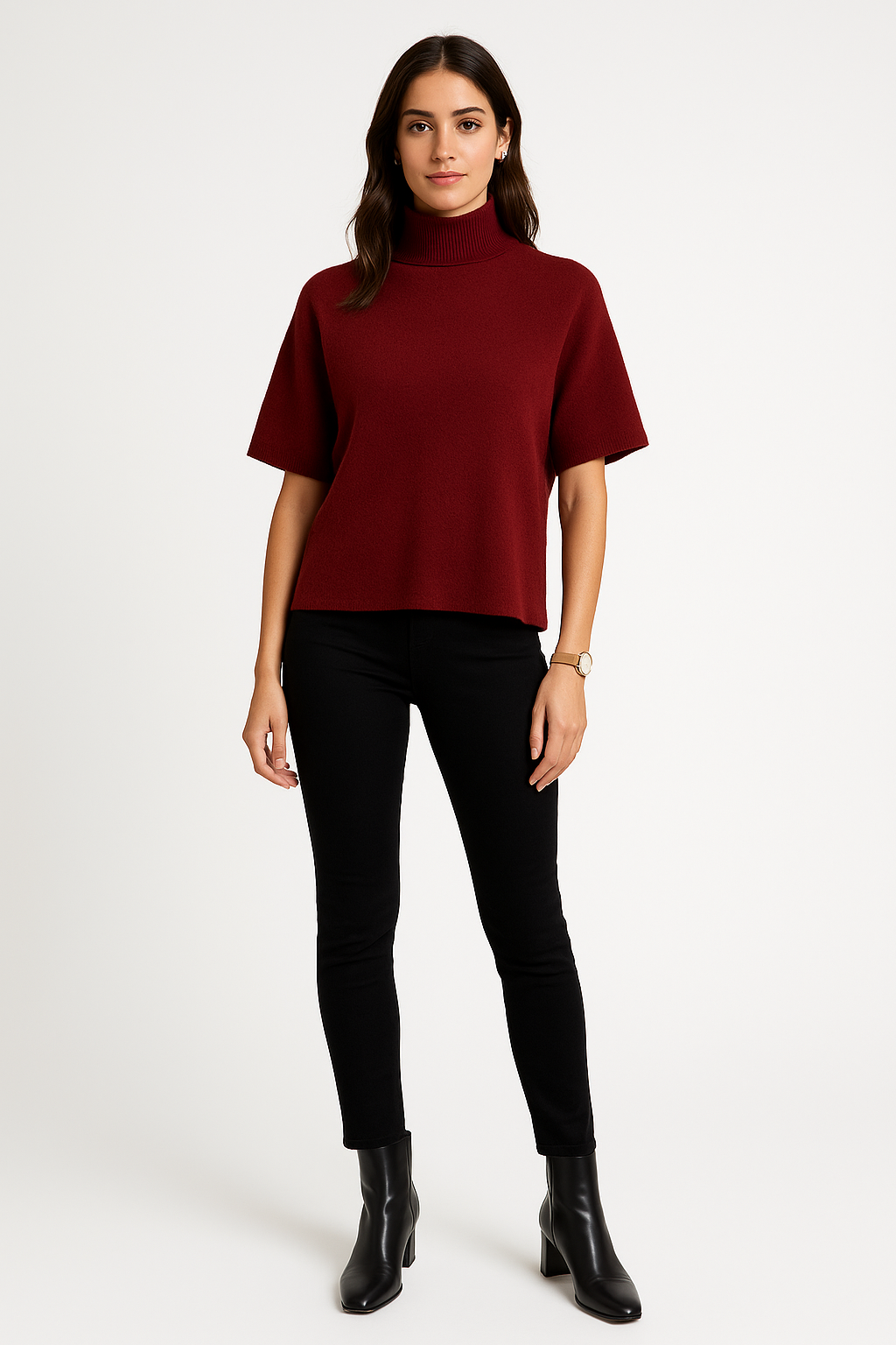 Soft , Short-Sleeve Knit Jumpers