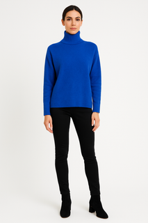 High Neck , Long Sleeves knitted jumper