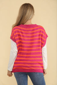 Mohair, Nylon & Acrylic Knitted Cardigan