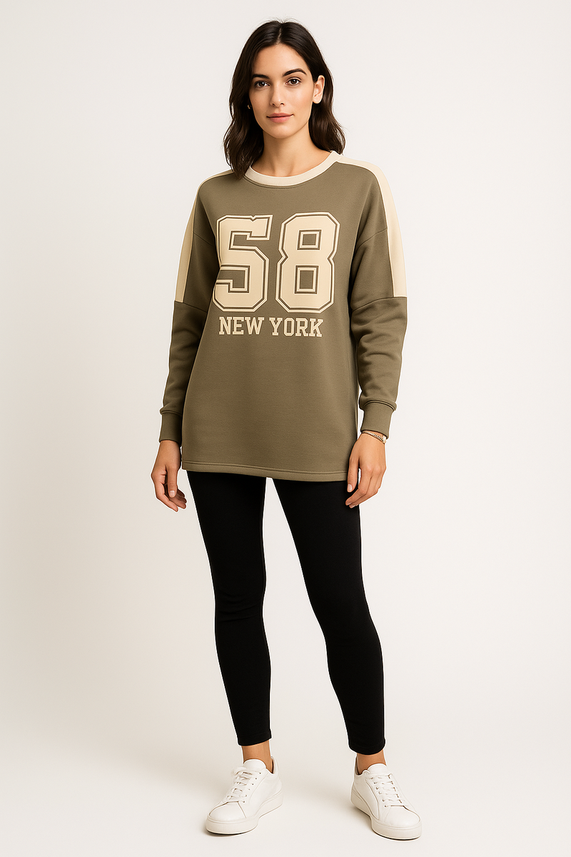 Soft Fleece Varsity Jumper