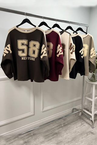 Soft Fleece Varsity Jumper