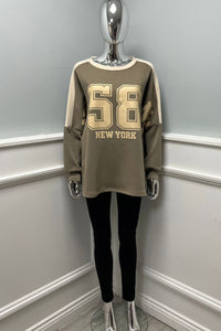 Soft Fleece Varsity Jumper