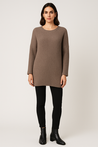 Round Neck , Long sleeves Oversized Jumper