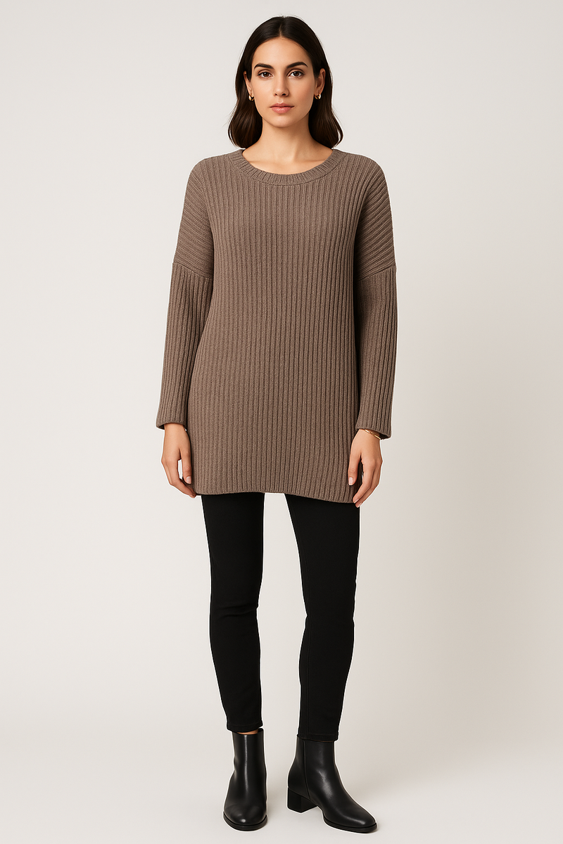 Round Neck , Long sleeves Oversized Jumper