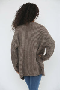 Round Neck , Long sleeves Oversized Jumper