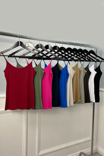 Thin Strap, 100% Viscose Vest