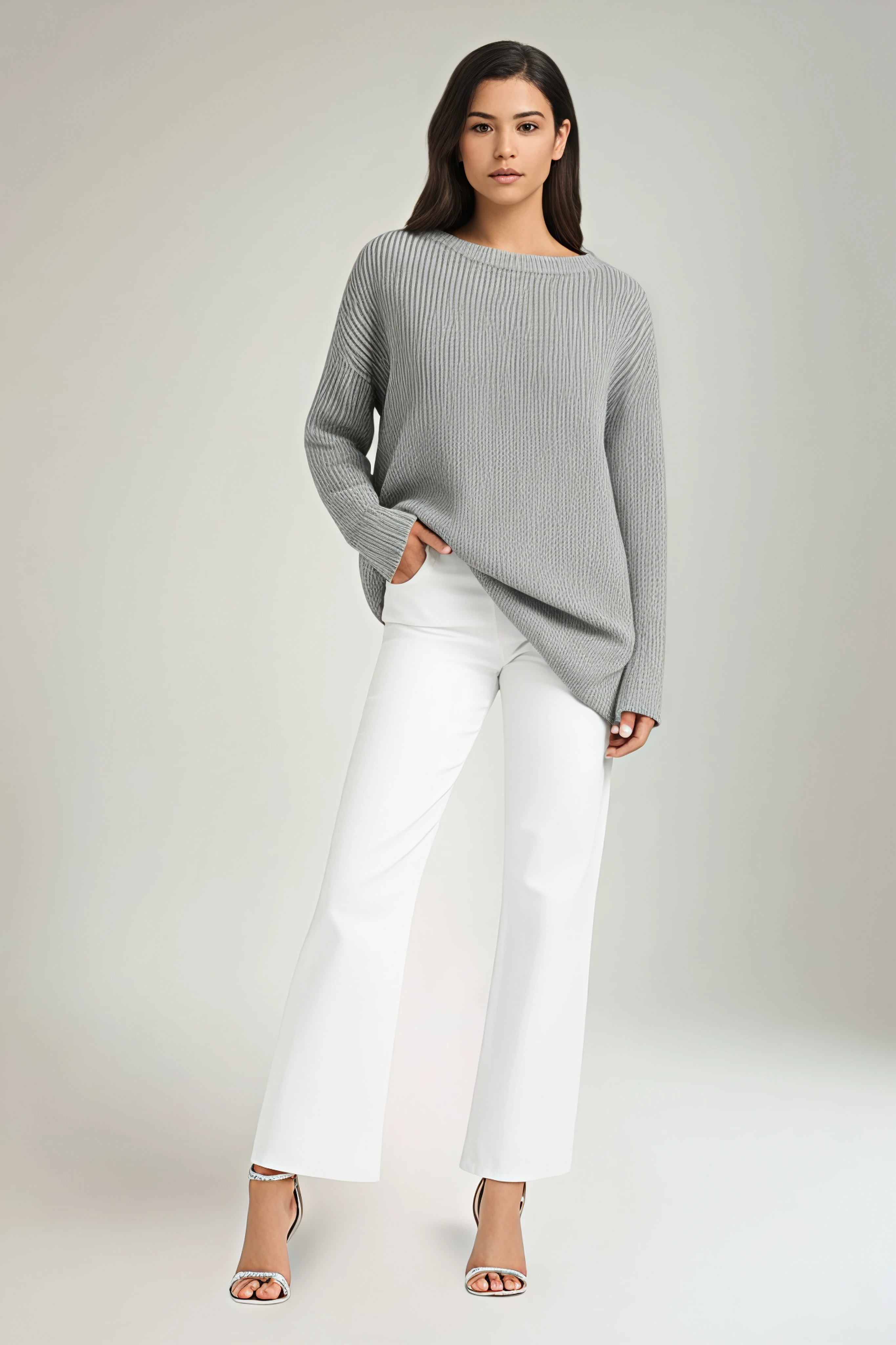 Viscose Batwing Jumper