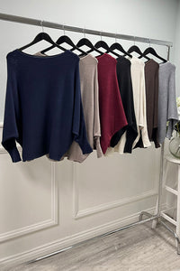 Viscose Batwing Jumper