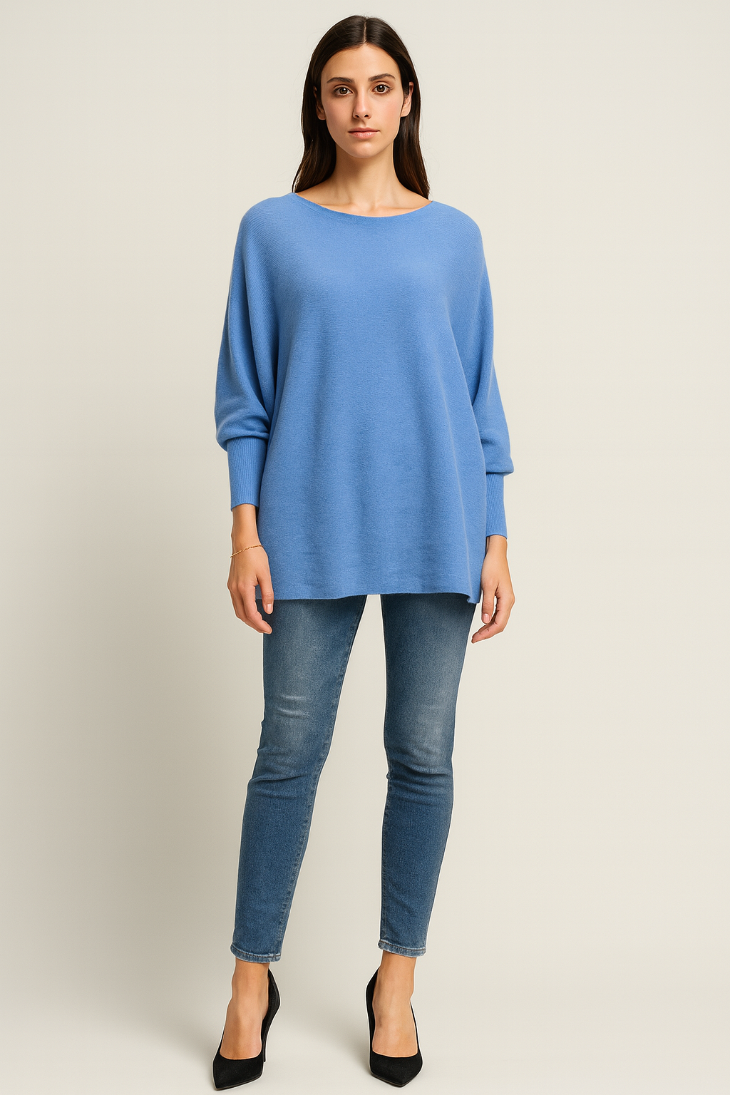 Viscose Batwing Jumper