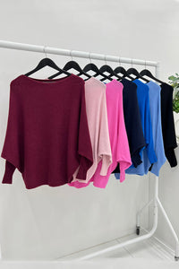Viscose Batwing Jumper