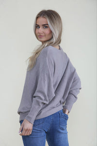 Viscose Batwing Jumper