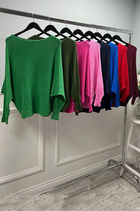 Viscose Batwing Jumper