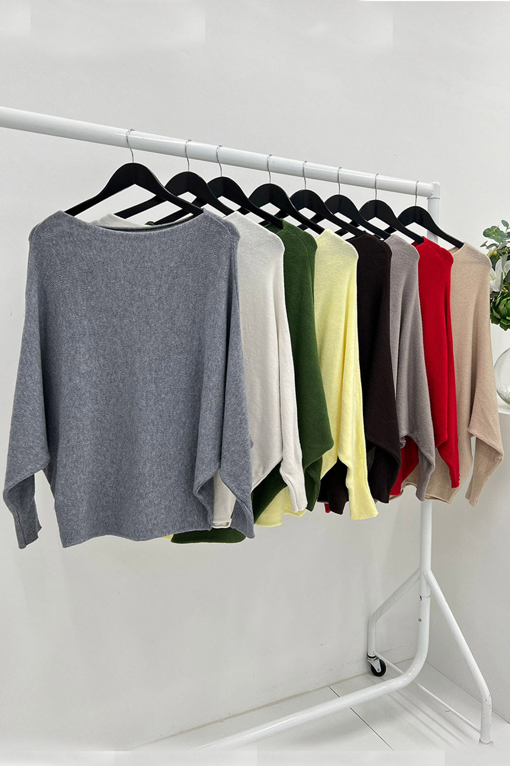 Viscose Batwing Jumper