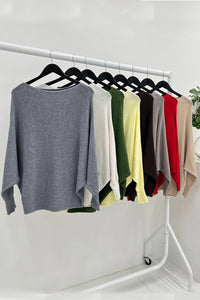 Viscose Batwing Jumper