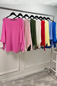 Viscose Batwing Jumper