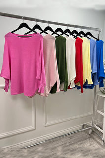 Viscose Batwing Jumper