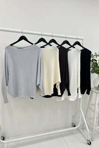 Viscose Batwing Jumper