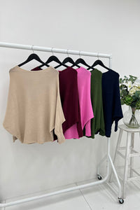 Viscose Batwing Jumper