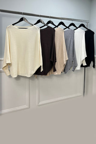 Viscose Batwing Jumper