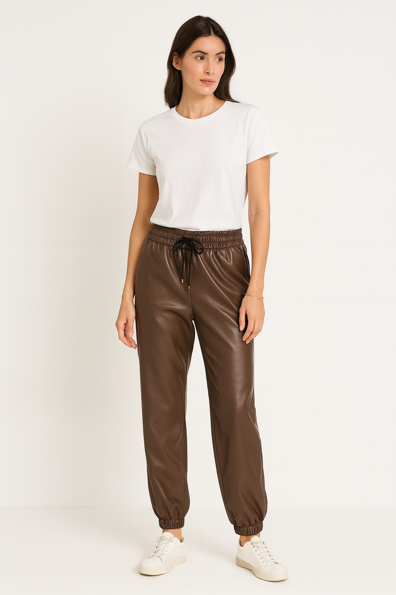 Elasticated waist , jogger-style Trouser