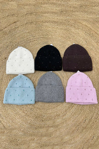 Diamanté Studded Hat