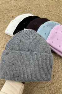 Diamanté Studded Hat