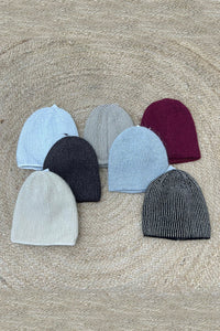 Lurex Detailed Knitted Hat
