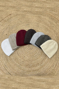 Lurex Detailed Knitted Hat