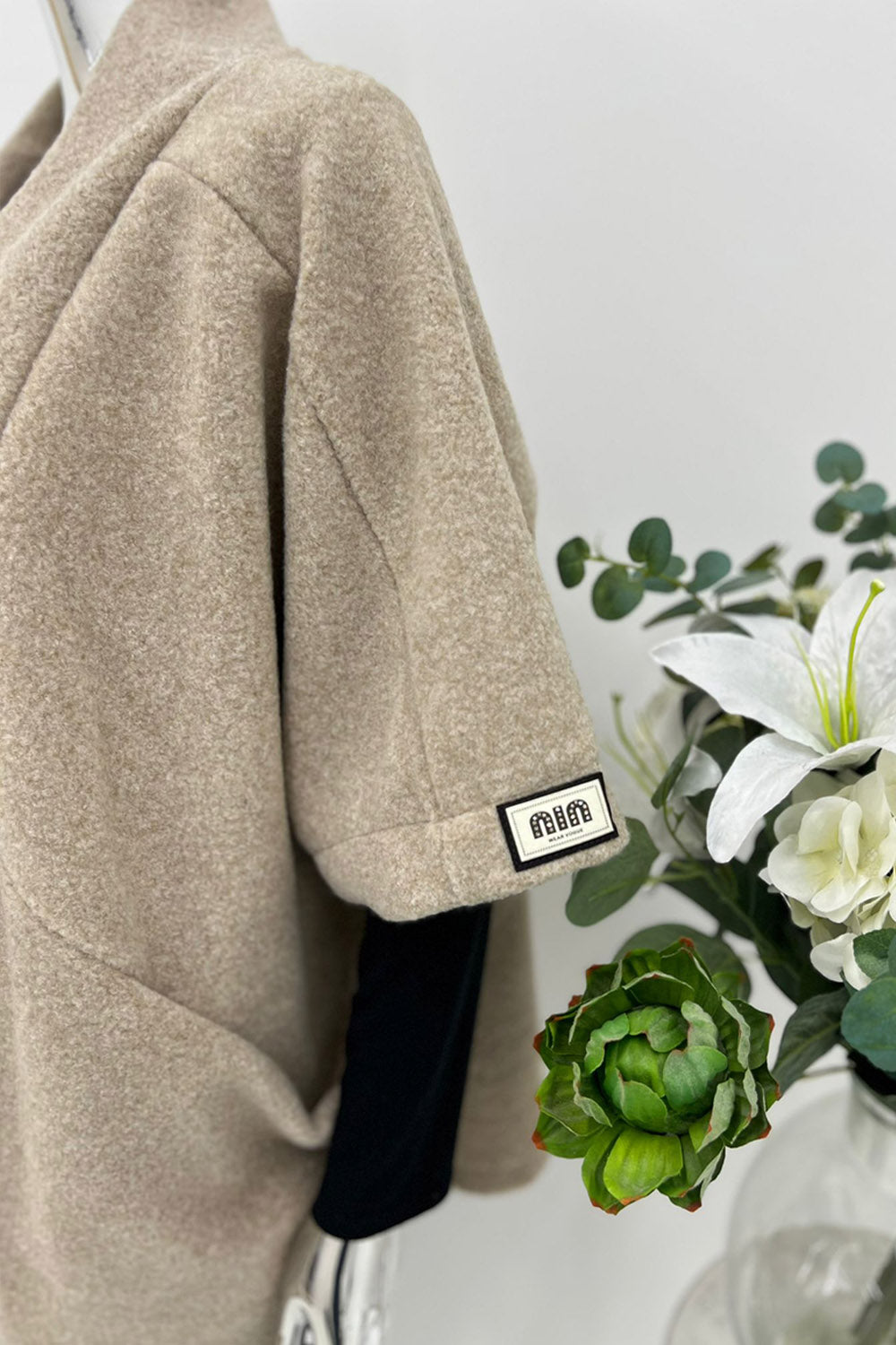 Two Pocket Oversized Jacket.