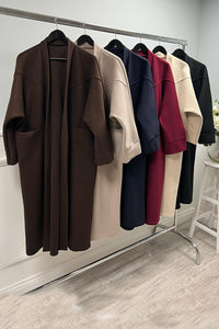 Two Pocket Batwing Coat